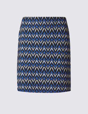 Textured Bodycon Skirt